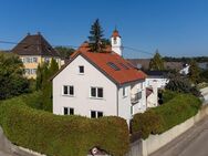 Frei: 1 bzw. 2 Fam-Haus bei Jettingen-Scheppach; erhöhte Dorflage u. sonniger Blick ins Mindeltal! - Jettingen-Scheppach