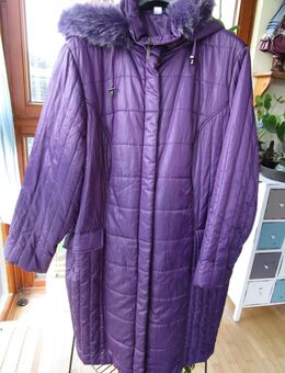 Damen Mantel (Größe 52) Beerenfarbe - Weichs