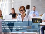 Kundenbetreuer:in mit französischen Sprachkenntnissen (m/w/d) - Rheinstetten