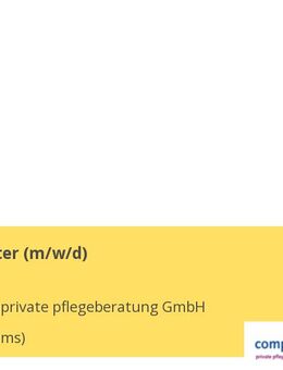 Pflegeberater (m/w/d) - Lingen (Ems)