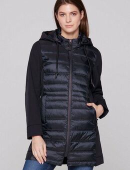 SOCCX Softshelljacke mit abtrennbarer Kapuze