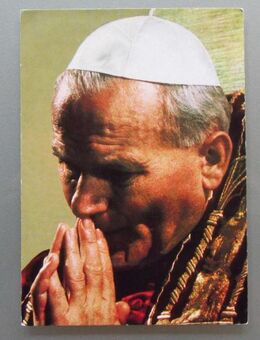 Postkarte Papst Johannes Paul II. (ungelaufen) - Münster