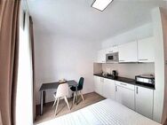 Charmante, moderne und komplett möblierte 1-Zimmerwohnung mit Balkon in 90489 Nürnberg - Nürnberg