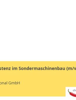 Serviceassistenz im Sondermaschinenbau (m/w/d) - Hausen (Regierungsbezirk Niederbayern)
