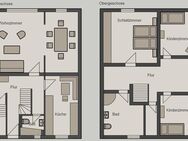 Schöne vier Zimmer Wohnung mit großer Terasse - Wustrow