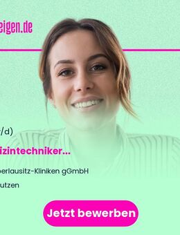 Medizintechniker (m/w/d) - Bautzen
