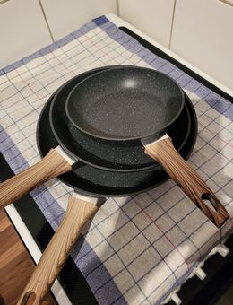 Pfannen-Trio Wood Neu - Magdeburg