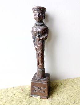 Kleine Statuette aus Metall - Waldbreitbach