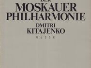 Mappe & Einlegeheft SINFONIEORCHESTER DER MOSKAUER PHILHARMONIE DMITRI KITAJENKO - Zeuthen