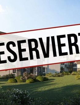 RESERVIERT - Sehr schöne 3 ZKB Neubauwohnung mit Balkon in Rieden-Zellerberg / W2.1.2 - Rieden (Regierungsbezirk Schwaben)