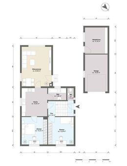 2 Familienhaus + Baugrundstück für freistehendes Einfamilienhaus - Schwetzingen
