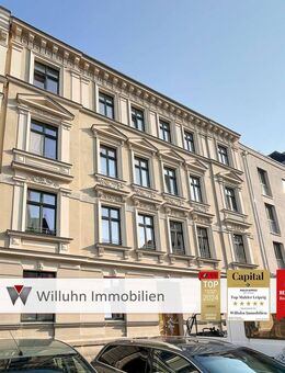 Stilvoll wohnen mit Balkon - Modernisierte Wohnung in Top-Zustand (Sanierung 2012) - Leipzig