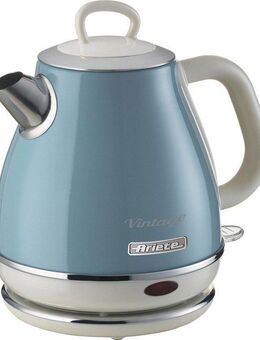 Ariete Wasserkocher 2868BL Vintage blau, 1 l, 1630 W