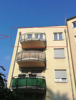 Moderne 3-Zimmer-Wohnung mit Aufzug, Balkon und kleiner Küche in ruhiger Lage - Leipzig