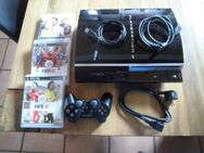 Schwarze Sony Playstation 3 Konsole 40 GB Modell CHECHG04 - Bergfeld