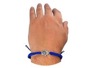 Blaues Armband Hand Motiv mit Nazar Boncuk Auge Blick Armschmuck Modeschmuck 7,90€* - Villingen-Schwenningen