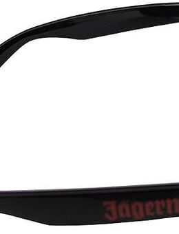 Jägermeister - - Sonnenbrille mit schwarzen Bügel - Schriftzug - Filterkategorie 3 - Doberschütz
