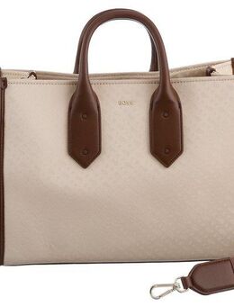 BOSS Shopper Sandy MED Tote M, große Damen Henkeltasche, Umhängetasche mit abnehmbarem Schultergurt