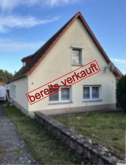 Bereits verkauft ! Wohnen am Waldrand ! - Osterburg (Altmark)