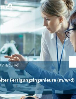 Gruppenleiter Fertigungsingenieure (m/w/d) - Hamburg