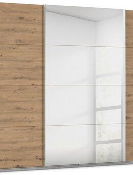 rauch Schwebetürenschrank Kleiderschrank Schrank OTTO´S CHOICE Garderobe AGORDO (in zwei Griff-Farben) Top Innenausstattung, in 4 Breiten und 2 Höhen MADE IN GERMANY