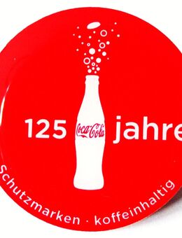 Coca C o la - 125 years - Jubiläum - rund - Pin - Doberschütz