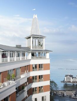 Luxuriöses Apartment mit direktem Ostseeblick und eigenem Balkon im Kurhaus Sellin - Sellin (Ostseebad)