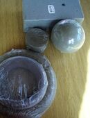 Steckschwamm Kugel+Rechteck+Zylinder+2 Kränze zum Basteln in 84095