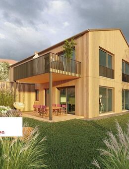 Neubau trifft Nachhaltigkeit - Exklusive Erdgeschosswohnung in Oettingen zu verkaufen! - Oettingen (Bayern)