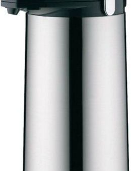 Alfi Pump-Isolierkanne, 3,0 l, Edelstahl, mit Glaseinsatz