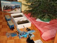 LGB Playmobil Eisenbahn, Lok, Anhänger, Schienen, Trafo, sehr gut - Swisttal