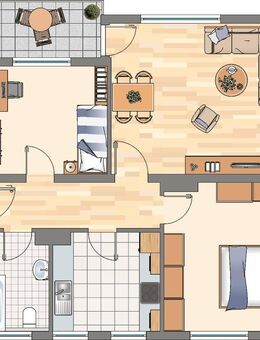 3-Zimmer-Wohnung in Dortmund Bövinghausen - Dortmund