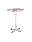 Best Freizeitmöbel Klapptisch Rund Weiß Ø 70 cm in 75217