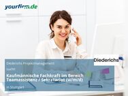 Kaufmännische Fachkraft im Bereich Teamassistenz / Sekretariat (w/m/d) - Stuttgart