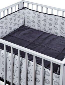 tiSsi® Laufgittereinlage Moritz, 4-Eck, grau Lion, (2-tlg., Nestchen und Laufgittereinlage), passend für tiSsi® Laufstall Moritz