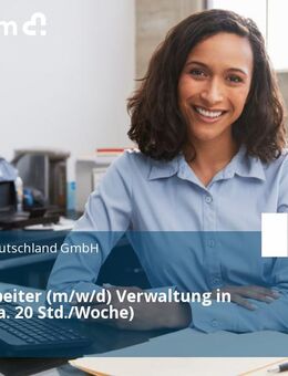 Sachbearbeiter (m/w/d) Verwaltung in Teilzeit (ca. 20 Std./Woche) - Düsseldorf