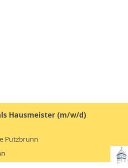 Elektriker als Hausmeister (m/w/d) - Putzbrunn
