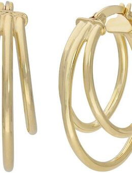 Firetti Paar Creolen Schmuck Geschenk Gold 375 Ohrschmuck Ohrringe
