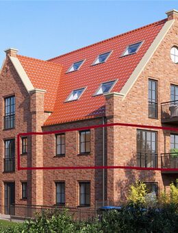 Obergeschosswohnung mit Balkon - Juist