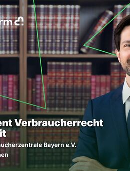Referent Verbraucherrecht (m/w/d) Teilzeit - München
