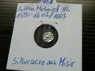 N68-Sultan Mehmed III.-1595-1603, 1 Stück Silberacre, aus Misir, Führte Krie - München Laim