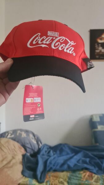 Coca Cola Basecap Cap Mütze Marvel 2024 - Leipzig