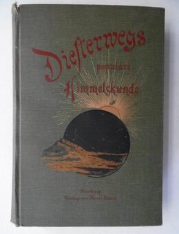 Diesterweg A. Diesterwegs populäre Himmelskunde und mathematische Geographie. Astronomie, von 1904 - Königsbach-Stein