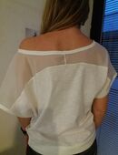 italy Angie Bluse in Organic Cotton in 12355