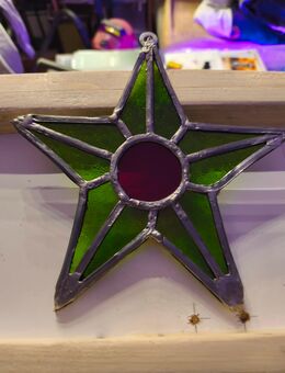 Verkaufe von Hand angefertigt Bleiglas Sterne - Berlin