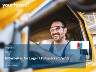 Mitarbeiter für Lager / Fuhrpark (m/w/d) - Neu Ulm