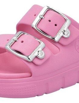 Rieker Pantolette, Plateau, Sommerschuh, Schlappen in Weite G (weit)