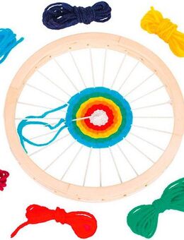 goki Kreativset Webrahmen rund 18 cm