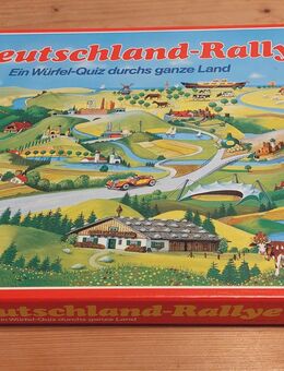 Deutschland-Rallye, Ravensburger Spiele, EAN 4005556011612, vollständig, Zustand sehr gut - Schwabach
