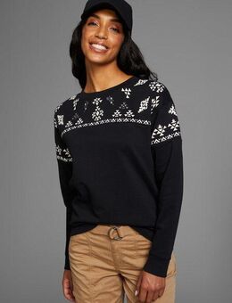 KangaROOS Sweatshirt mit Norweger-Print